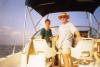 Mom and Dad visit Miami during a hurricane - 1997
